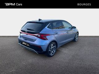 18230 : Hyundai Bourges - ELLIPSE Automobiles - HYUNDAI i20 - i20 - Meta Blue Métal/Toit+rétros Black - Traction - Essence