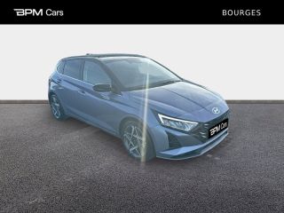 18230 : Hyundai Bourges - ELLIPSE Automobiles - HYUNDAI i20 - i20 - Meta Blue Métal/Toit+rétros Black - Traction - Essence