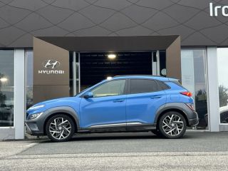 29000 : Hyundai Quimper - Iroise Automobiles - HYUNDAI Kona - Kona - Surfy Blue Métal - Traction - Hybride : Essence/Electrique