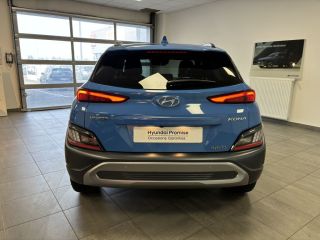 69340 : Hyundai Lyon Ouest - Groupe Central Autos - HYUNDAI KONA HYBRID Executive - KONA - Bleu - Automate sequentiel - Essence / Courant électrique