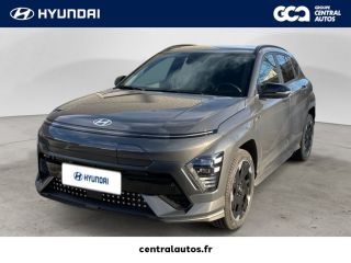 38300 : Hyundai Bourgoin-Jallieu - Groupe Central Autos - HYUNDAI KONA ELECTRIC N Line Creative - KONA ELECTRIQUE II - Gris - Automate à fonct. Continu - Courant électrique