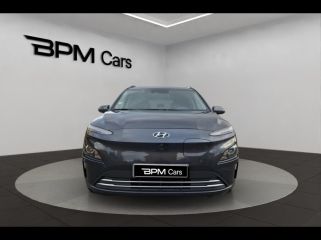 75013 : Hyundai Paris 13 - BPM Cars - HYUNDAI Kona - Kona - Dark Knight Métal - Traction - Electrique