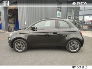 50000 : Hyundai Saint-Lô - GCA - FIAT 500 - 500 - Onyx Black pastel - Traction - Electrique