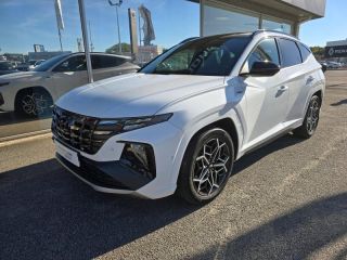 87280 : Hyundai Limoges - Motors Cars - HYUNDAI Tucson - Tucson - Serenity White Métal - Traction - Hybride : Essence/Electrique