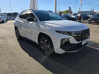 87280 : Hyundai Limoges - Motors Cars - HYUNDAI Tucson - Tucson - Serenity White Métal - Traction - Hybride : Essence/Electrique