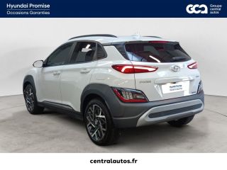 69190 : Hyundai Lyon Sud - Groupe Central Autos - HYUNDAI KONA HYBRID Executive - KONA - Blanc - Automate sequentiel - Essence / Courant électrique