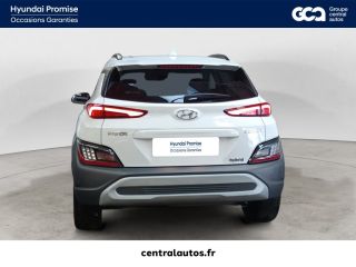 69190 : Hyundai Lyon Sud - Groupe Central Autos - HYUNDAI KONA HYBRID Executive - KONA - Blanc - Automate sequentiel - Essence / Courant électrique