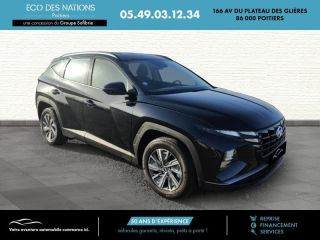 86000 : Hyundai Poitiers - Eco des Nations - HYUNDAI Tucson - Tucson - Phantom Black Métal - Traction - Hybride : Essence/Electrique