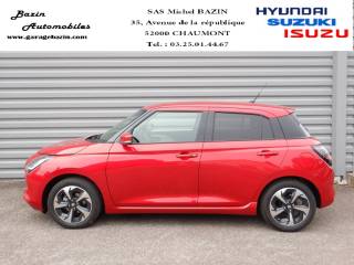 52000 : Hyundai Chaumont - Garage Michel Bazin - SUZUKI Swift - Swift - Burning Red Pearl Metal - Traction - Essence/Micro-Hybride