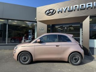 50300 : Hyundai Avranches - GCA - FIAT 500 - 500 - Blanc - Traction - Electrique