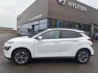 56600 : Hyundai Lorient - Auto Océane - HYUNDAI Kona - Kona - Chalk White Métal - Traction - Electrique