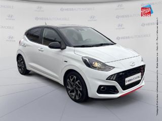 67800 : Hyundai Strasbourg - HESS Automobile - HYUNDAI i10 - i10 - Polar White/Toit/rétros Black - Traction - Essence