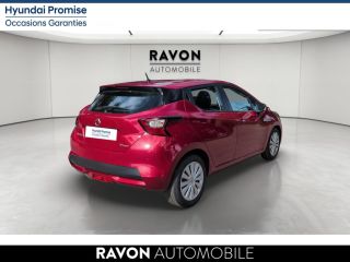 42100 : Hyundai Saint-Etienne - Ravon Automobile - NISSAN MICRA 2021.5 Business Edition - MICRA V - Rouge - Boîte manuelle - Essence sans plomb