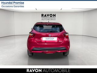 42100 : Hyundai Saint-Etienne - Ravon Automobile - NISSAN MICRA 2021.5 Business Edition - MICRA V - Rouge - Boîte manuelle - Essence sans plomb