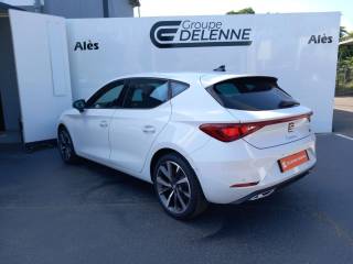 30100 : Hyundai Alès - Auto Hall - SEAT LEON FR - LEON IV - Blanc - Automate sequentiel - Essence sans plomb