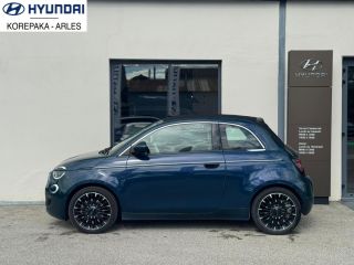 13200 : HYUNDAI Arles - Lexa Automobile - FIAT 500e CABRIOLET MY22 SERIE 1 STEP 1 La Prima - 500 III ELECTRIQUE - Bleu - Automate à fonct. Continu - Courant électrique