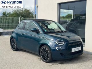 13200 : HYUNDAI Arles - Lexa Automobile - FIAT 500e CABRIOLET MY22 SERIE 1 STEP 1 La Prima - 500 III ELECTRIQUE - Bleu - Automate à fonct. Continu - Courant électrique