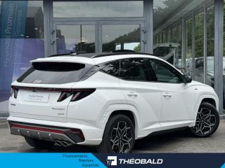 57100 : Hyundai Thionville - Théobald Automobiles - HYUNDAI Tucson - Tucson - Serenity White Métal/Toit/rétros Black - Traction - Hybride : Essence/Electrique
