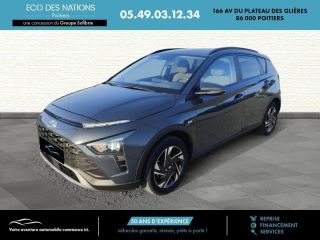 86000 : Hyundai Poitiers - Eco des Nations - HYUNDAI Bayon - Bayon - Aurora Grey Métal - Traction - Essence/Micro-Hybride