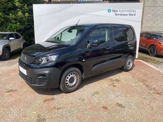 33110 : Hyundai Bordeaux Nord Le Bouscat - Sipa Automobiles - PEUGEOT PARTNER FOURGON PREMIUM - PARTNER III - Noir - Boîte automatique - Diesel