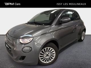 92130 : Hyundai ISSY-LES-MOULINEAUX - BPM Cars - FIAT 500 - 500 - Mineral Grey métal - Traction - Electrique