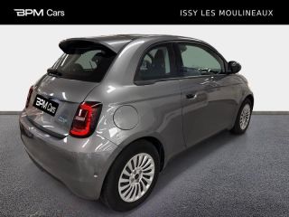 92130 : Hyundai ISSY-LES-MOULINEAUX - BPM Cars - FIAT 500 - 500 - Mineral Grey métal - Traction - Electrique