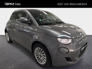 92130 : Hyundai ISSY-LES-MOULINEAUX - BPM Cars - FIAT 500 - 500 - Mineral Grey métal - Traction - Electrique