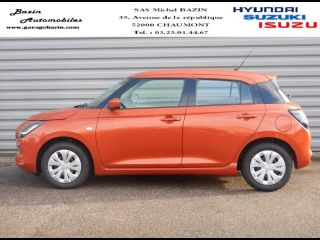 52000 : Hyundai Chaumont - Garage Michel Bazin - SUZUKI Swift - Swift - Orange - Traction - Essence/Micro-Hybride