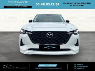 86000 : Hyundai Poitiers - Eco des Nations - MAZDA CX-60 - CX-60 - Rhodium White métallisé - Transmission intégrale - Hybride rechargeable : Essence/Electrique