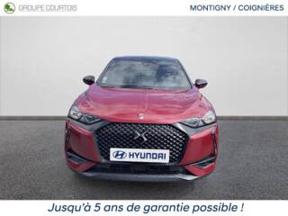 78180 : Hyundai Montigny-le-Bretonneux - Courtois Automobiles - DS DS 3 Crossback - DS 3 Crossback - ROUGE RUBIS / TOIT NOIR - Traction - Essence
