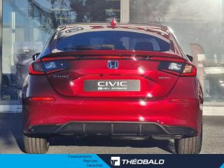 57200 : Hyundai Sarreguemines - Theobald Automobiles - HONDA Civic - Civic - Rouge Cristallin Premium Métallisé - Traction - Hybride : Essence/Electrique