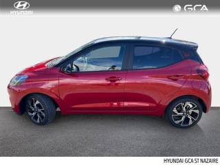 44600 : Hyundai Saint-Nazaire - Pacific Cars - HYUNDAI i10 - i10 - Dragon Red Métal/Toit/rétros Black - Traction - Essence