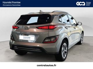 38300 : Hyundai Bourgoin-Jallieu - CENTRAL MOTOR LYON - HYUNDAI KONA ELECTRIC Intuitive - KONA ELECTRIQUE - Gris - Automate à fonct. Continu - Courant électrique