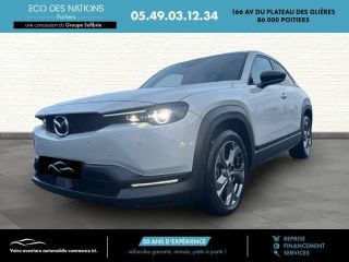 86000 : Hyundai Poitiers - Eco des Nations - MAZDA MX-30 - MX-30 - Blanc - Traction - Electrique