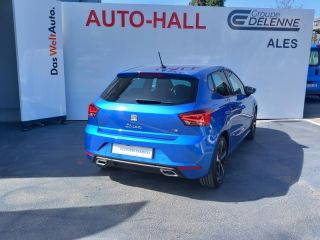 30100 : Hyundai Alès - Auto Hall - SEAT IBIZA FR - IBIZA V - Bleu - Automate sequentiel - Essence sans plomb