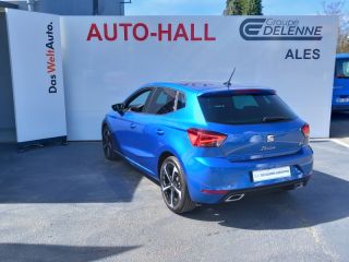 30100 : Hyundai Alès - Auto Hall - SEAT IBIZA FR - IBIZA V - Bleu - Automate sequentiel - Essence sans plomb