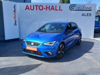 30100 : Hyundai Alès - Auto Hall - SEAT IBIZA FR - IBIZA V - Bleu - Automate sequentiel - Essence sans plomb