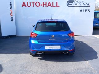 30100 : Hyundai Alès - Auto Hall - SEAT IBIZA FR - IBIZA V - Bleu - Automate sequentiel - Essence sans plomb