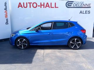 30100 : Hyundai Alès - Auto Hall - SEAT IBIZA FR - IBIZA V - Bleu - Automate sequentiel - Essence sans plomb