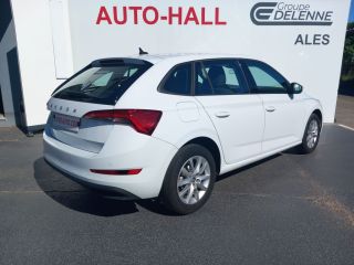30100 : Hyundai Alès - Auto Hall - SKODA SCALA Business - SCALA - Blanc - Automate sequentiel - Essence sans plomb