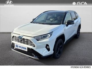 35510 : Hyundai Rennes - GCA - TOYOTA RAV4 - RAV4 - Blanc Nacré/Toit Noir Attitude - Transmission intégrale - Hybride : Essence/Electrique