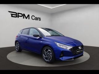 18230 : Hyundai Bourges - BPM Cars - HYUNDAI i20 - i20 - Intense Blue Métal/Toit/rétro Black - Traction - Essence/Micro-Hybride