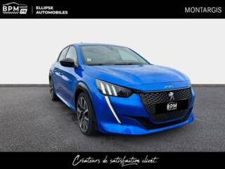 45200 : Hyundai Montargis - ELLIPSE Automobiles - PEUGEOT 208 - 208 - Bleu Vertigo - Traction - Essence