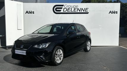 30100 : Hyundai Alès - Auto Hall - SEAT IBIZA Urban - IBIZA V - Noir - Boîte manuelle - Essence sans plomb