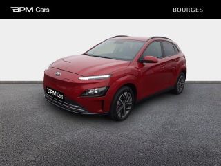 18230 : Hyundai Bourges - ELLIPSE Automobiles - HYUNDAI Kona - Kona - Sunset Red Métal - Traction - Electrique