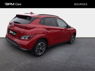 18230 : Hyundai Bourges - ELLIPSE Automobiles - HYUNDAI Kona - Kona - Sunset Red Métal - Traction - Electrique