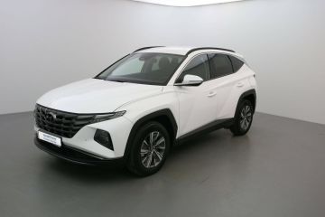 01150 : Stock constructeur - HYUNDAI TUCSON Creative - TUCSON IV - Blanc - Boîte automatique - Essence / Courant électrique