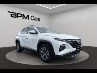 45200 : Hyundai Montargis - BPM Cars - HYUNDAI Tucson - Tucson - Serenity White Métal/Toit/rétros Black - Traction - Hybride : Essence/Electrique