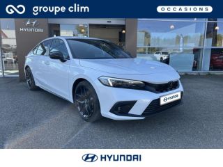 40280 : Hyundai Mont de Marsan i-AUTO - HONDA Civic - Civic - Blanc Platine Nacré - Traction - Hybride : Essence/Electrique