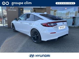 40280 : Hyundai Mont de Marsan i-AUTO - HONDA Civic - Civic - Blanc Platine Nacré - Traction - Hybride : Essence/Electrique